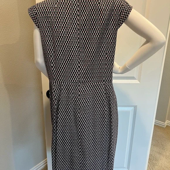 J.Crew Cap Sleeve Matelassé Dress SZ 16 - Picture 4 of 9